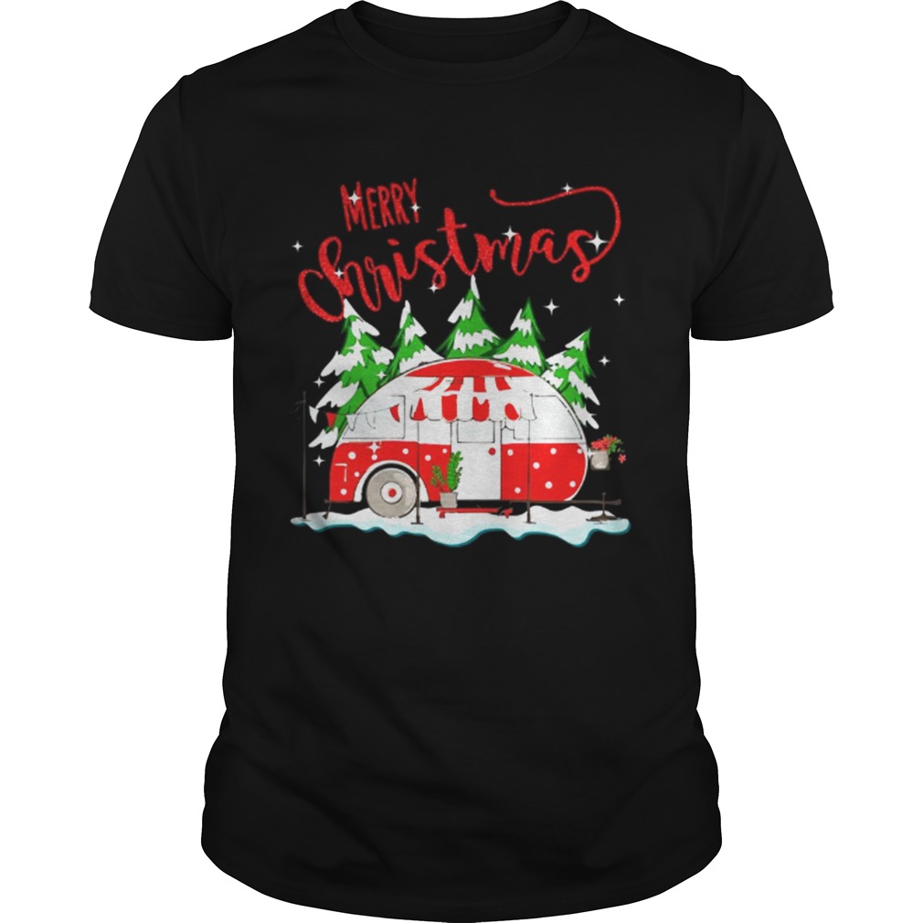 Merry christmas go camping shirt