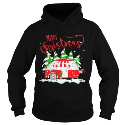 Merry christmas go camping Hoodie