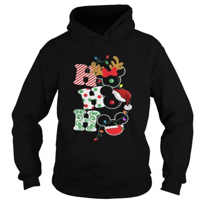 Mickey Disney Christmas ho ho ho Hoodie