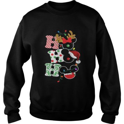 Mickey Disney Christmas ho ho ho Sweatshirt