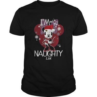 Mickey Santa Disney I’m on the Naughty list Guys