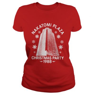 Nakatomi plaza Christmas party 1988 Ladies Tee