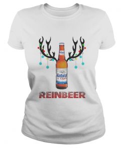 Natural Light Reinbeer Christmas Ladies Tee