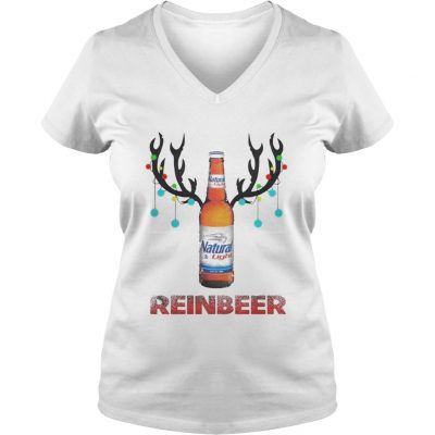 Natural Light Reinbeer Christmas VNeck