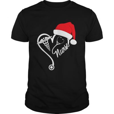 Nurse Santa heart Christmas Guys