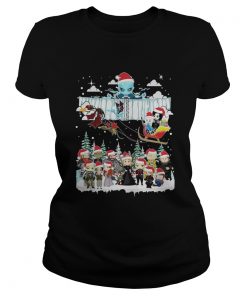 Official Chibi game of throne christmas Ladies Tee