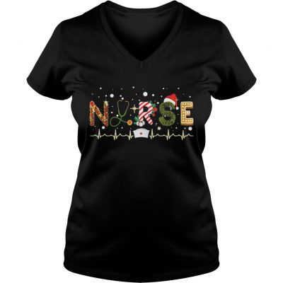 Official NURSE Christmas VNeck