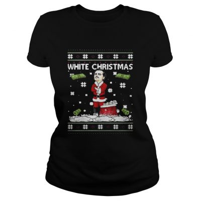 Pablo Escobar White Christmas Ladies Tee