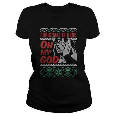 Richard Epcar Christmas is here oh my God Ladies Tee