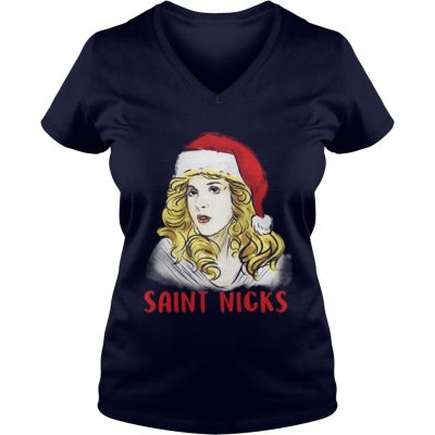 Saint Stevie Nicks Santa VNeck