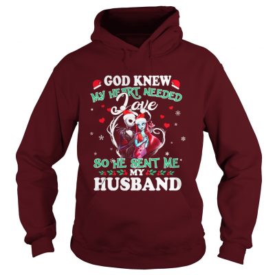 Sally God new my heart needed love so he sent me my husband Hoodie