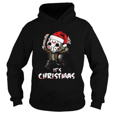 Santa Chibi Jason Voorhees it’s Christmas Tshirt Hoodie