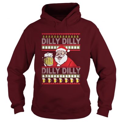 Santa Dilly Dilly Christmas Hoodie