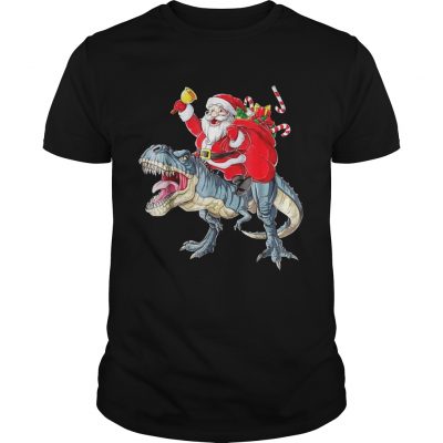 Santa Dinosaur T rex Guys