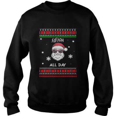 Santa Sleigh All Day Christmas Sweatshirt