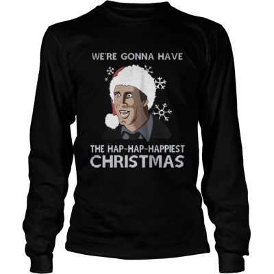 Santa Squeezes were gonna have the hap hap happiest Christmas Longsleeve Tee