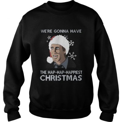 Santa Squeezes were gonna have the hap hap happiest Christmas Sweatshirt