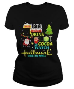 Santas Claus I just want to bake stuff and watch christmas movies Ladies Tee