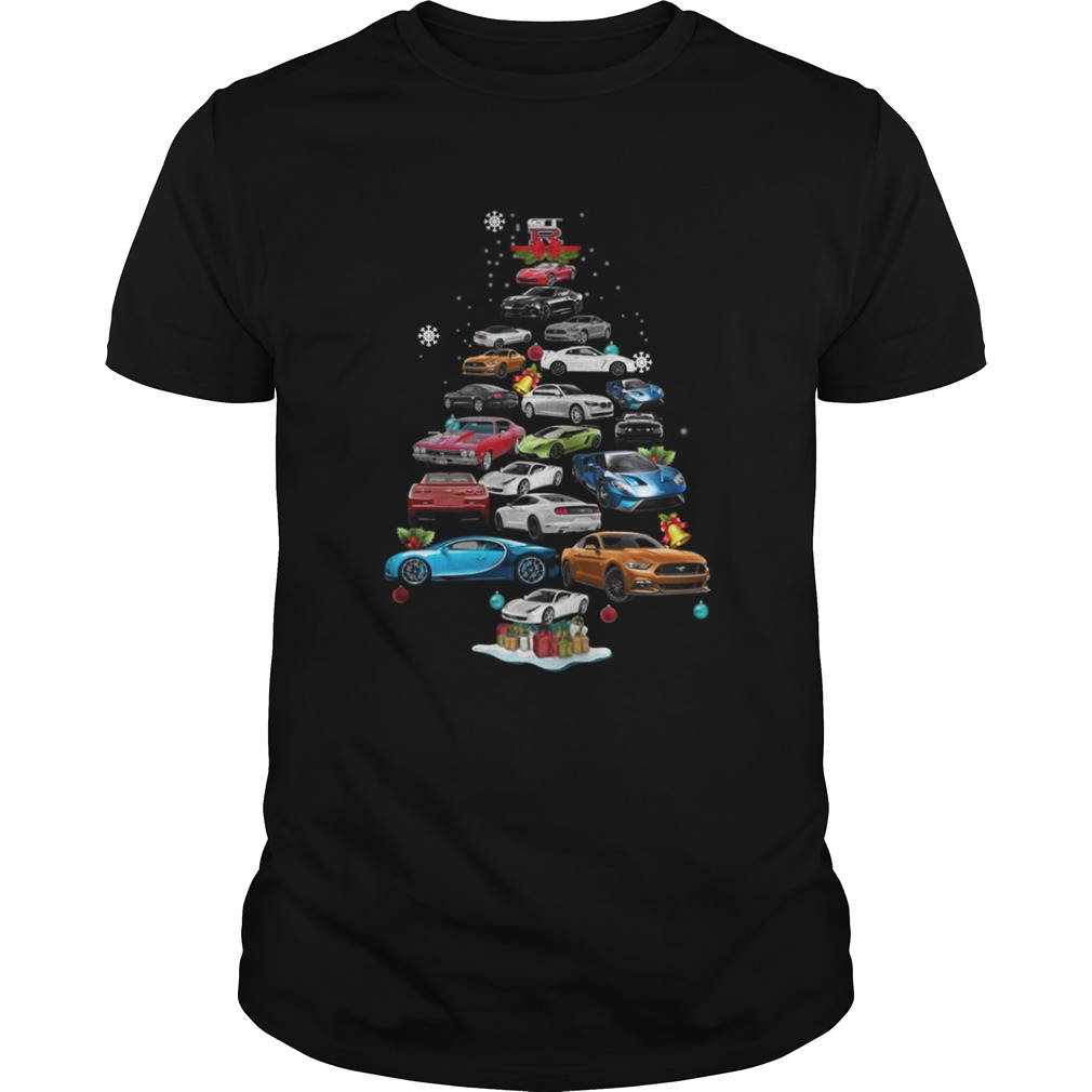 Skyline GT-R Christmas tree shirt