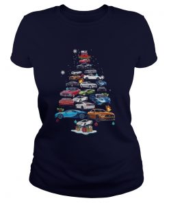 Skyline GT-R Christmas tree Ladies Tee