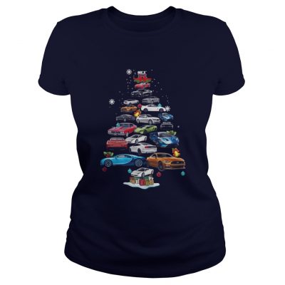 Skyline GT-R Christmas tree Ladies Tee