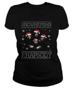 Snowhemian Rhapsody Christmas Ladies Tee