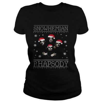 Snowhemian Rhapsody Christmas Ladies Tee