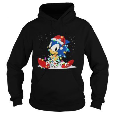 Sonic light christmas Hoodie