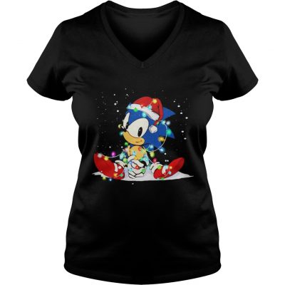 Sonic light christmas Vneck