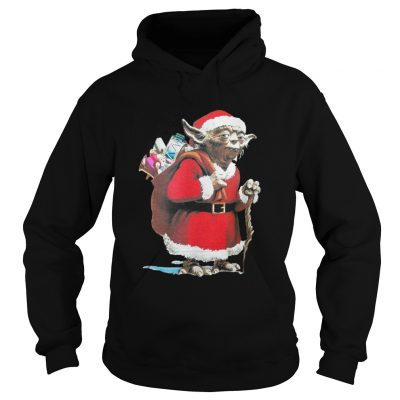 Star Wars Yoda Santa Claus Ugly Faux Christmas Hoodie