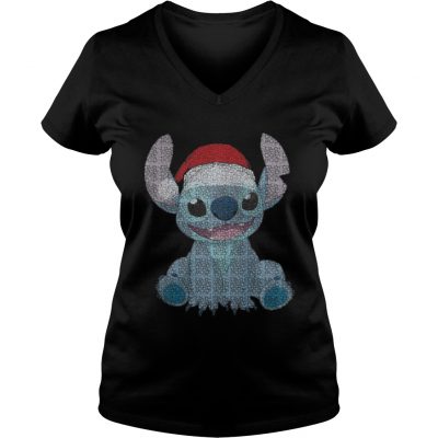 Stitch diamond christmas VNeck