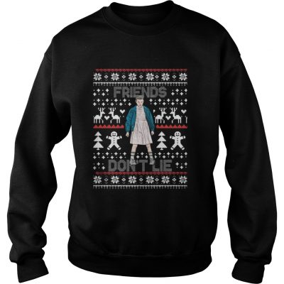 Stranger Things 11 – Friends Don’t Lie Christmas Sweatshirt