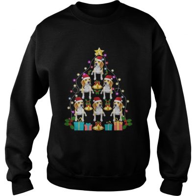 Sweatshirt Beagle Dog Christmas Tree Shirt