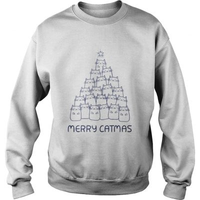 Sweatshirt Cat Christmas Tree – Merry Catmas Shirt