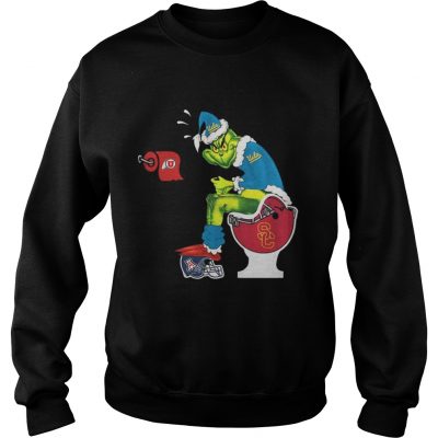 Sweatshirt Grinch Santa UCLA Bruins toilet shirt