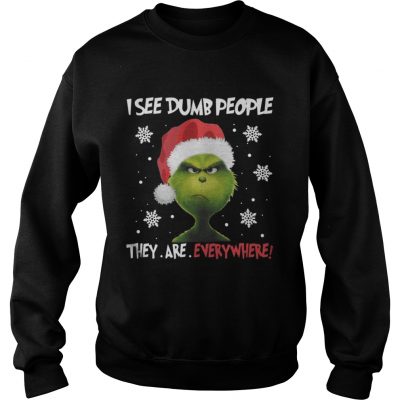 Sweatshirt Grinch – I See Dumb People They Are Everywhere