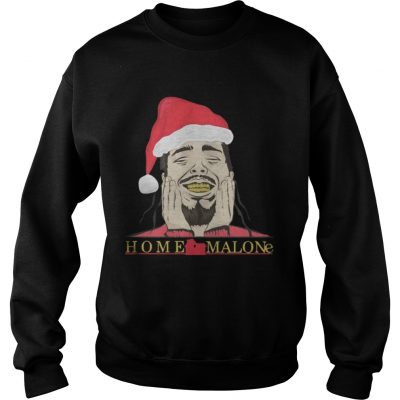 Sweatshirt Home Malone Christmas shirt