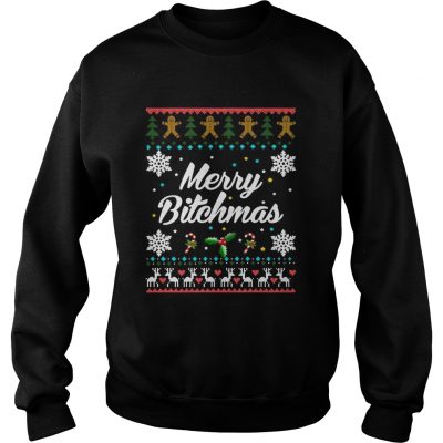 Sweatshirt Merry Bitchmas Christmas shirt