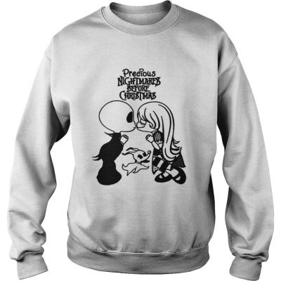 Sweatshirt Precious nightmares before christmas shirt