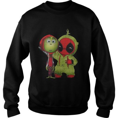 Sweatshirt The Grinch and Deadpool baby shirt