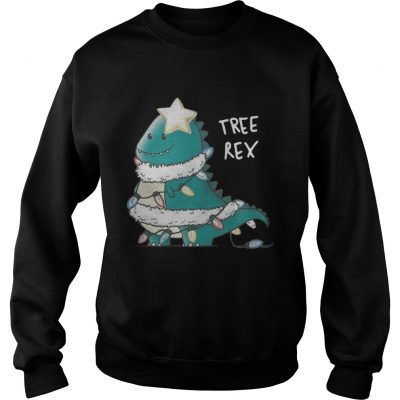 Sweatshirt Tree T-Rex Christmas Ugly Shirt