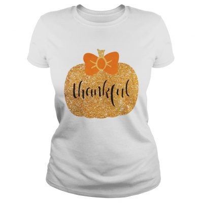 Thankful pumpkin Ladies Tee