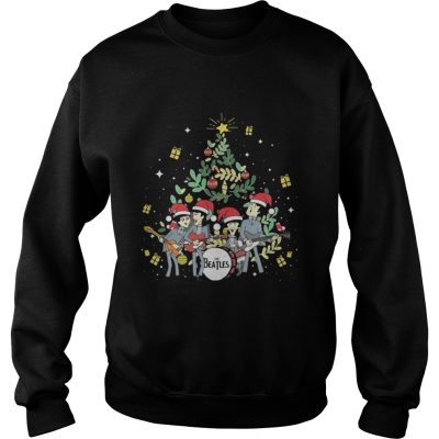 The Beatles and Christmas tree Sweatshirt