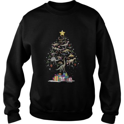 The Dinosaur Christmas Tree Sweatshirt