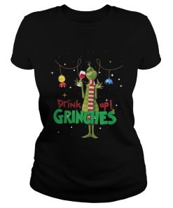 The Drink Up Grinches Christmas Ladies Tee