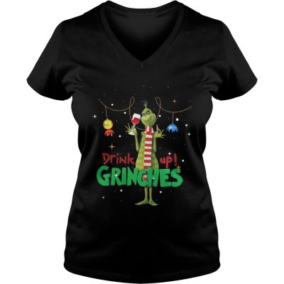 The Drink Up Grinches Christmas VNeck