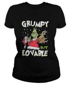 The Grinch and Max grumpy but lovable Ladies Tee