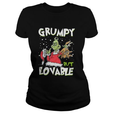 The Grinch and Max grumpy but lovable Ladies Tee