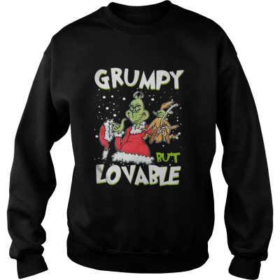 The Grinch and Max grumpy but lovable Sweatshirt