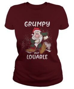 The Grumpy but louable christmas Ladies Tee